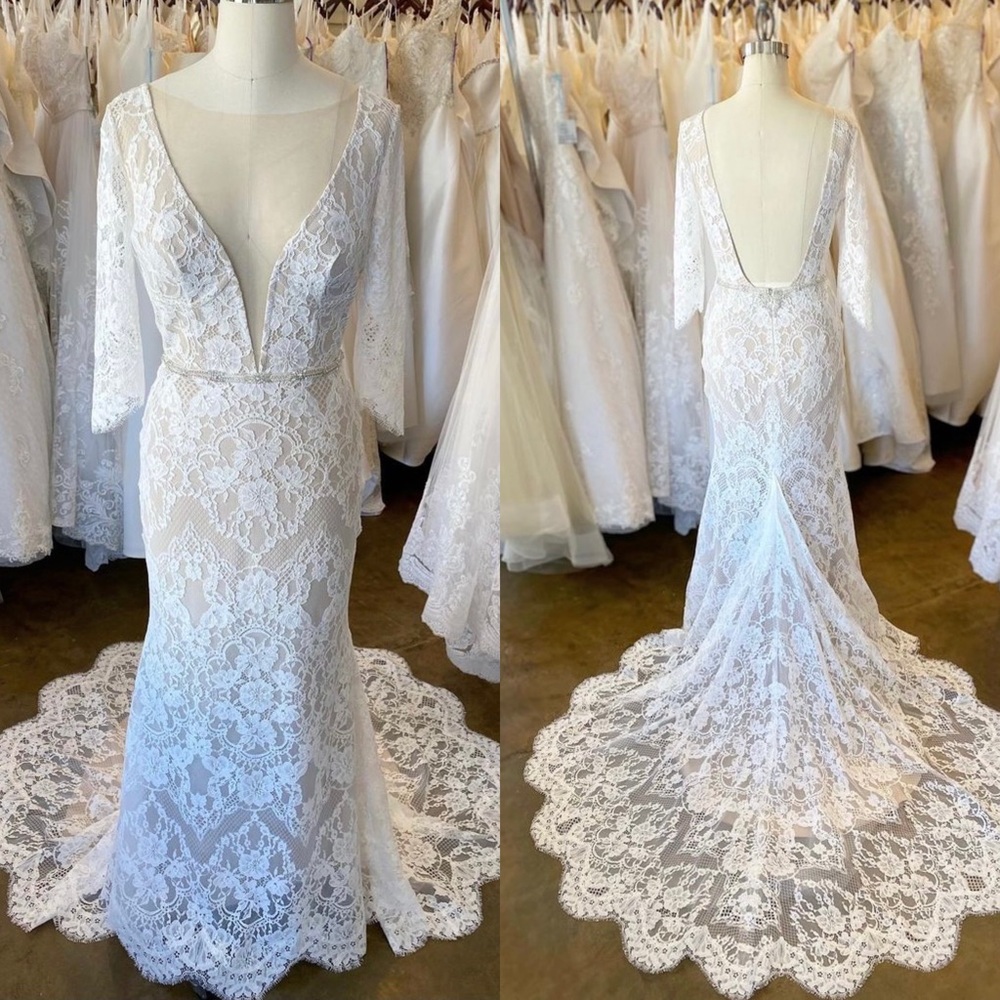 Casablanca Lace wedding gown
